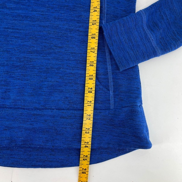 Kuhl Womens Blue Cowl Neck Long Sleeve Pullover Sweater Fleece Size Medium - Picture 5 of 10